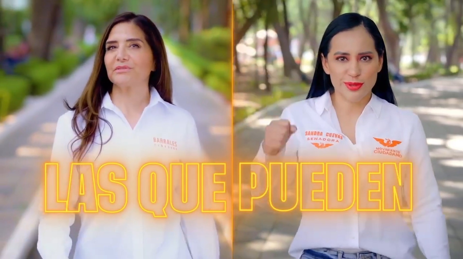 La fórmula de Movimiento Ciudadano para el Senado está lista, y Alejandra Barrales y Sandra Cuevas conforman un equipo.