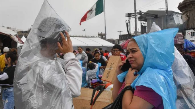 Frente frío 47 se hará estacionario y causará lluvias intensas de lunes a jueves en estas entidades
