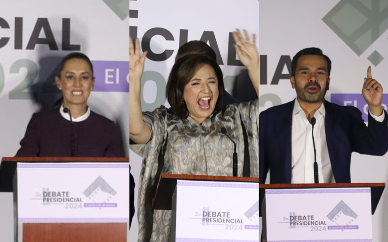 Más propuestas, más ataques, pero siguen las fallas en segundo debate presidencial
