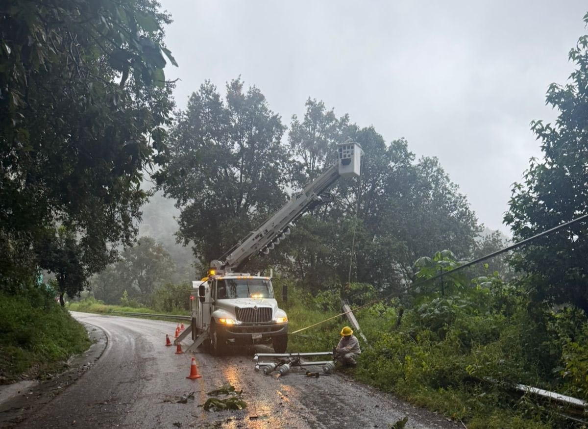 «La gran recuperación: CFE restaura el servicio eléctrico a más de la mitad de clientes afectados por temporal»