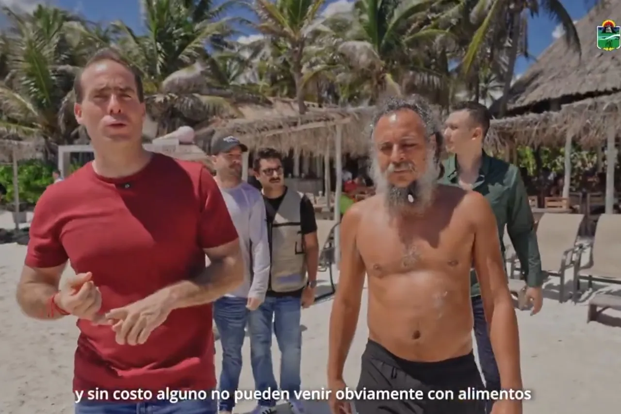 El alcalde de Tulum vela por la libertad en las playas, pero ¿a qué precio? El alcalde de Tulum vela por la libertad en las playas, pero ¿a qué precio?