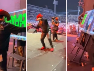 «El rock y la ira: Eduin Caz pierde la paciencia en concierto en Colombia, grabado en video»
