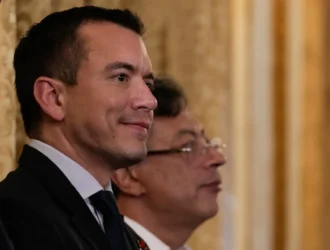 Ecuador y Colombia dialogan en Panamá en medio de tensiones comerciales