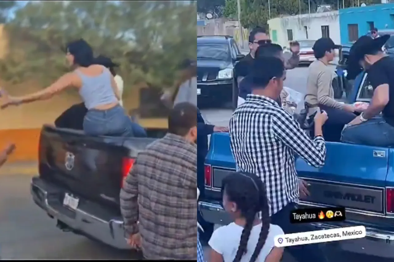 La Navidad que desafía las normas: Ángela Aguilar y Nodal, en el ojo del huracán por jugar con juguetes en manos de niños.