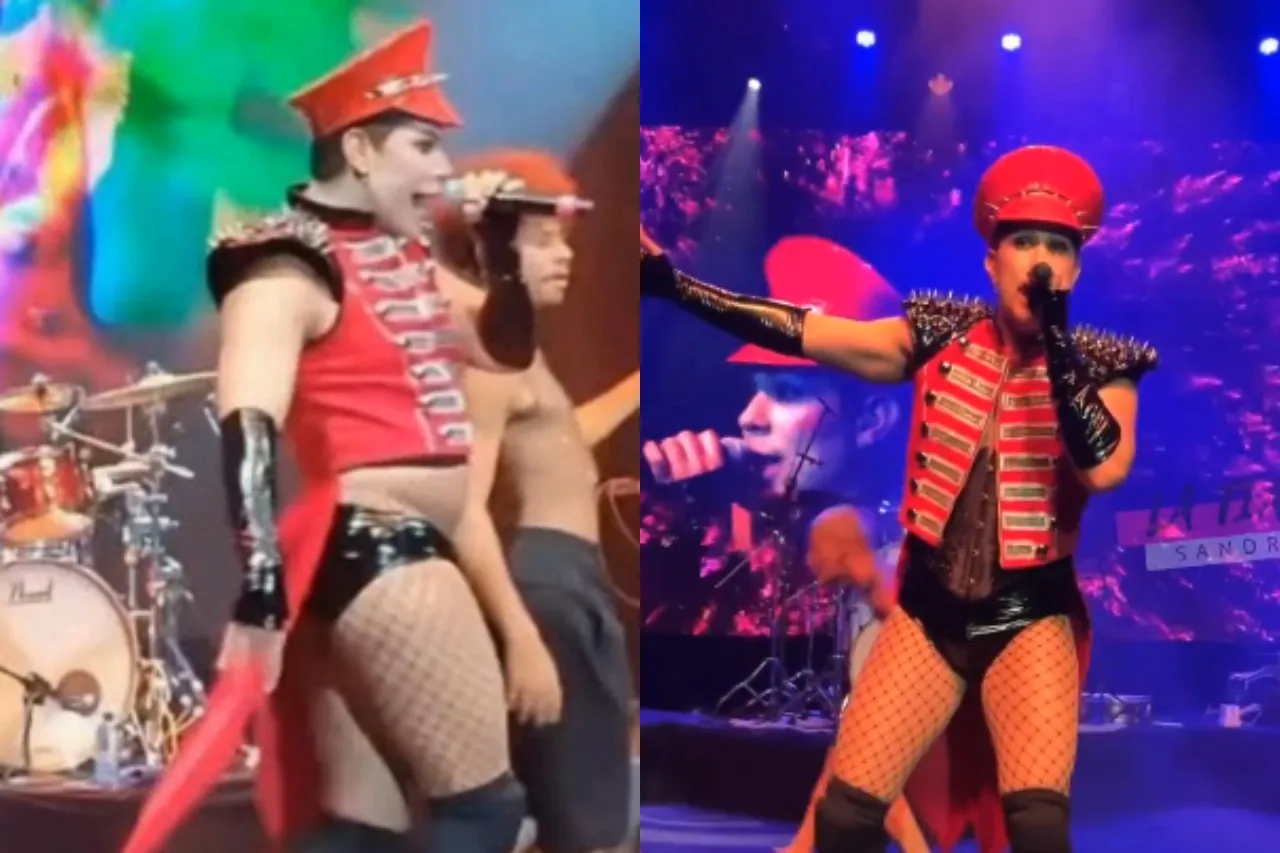 Christian Chávez cubre su abdomen en su último show tras críticas a su peso