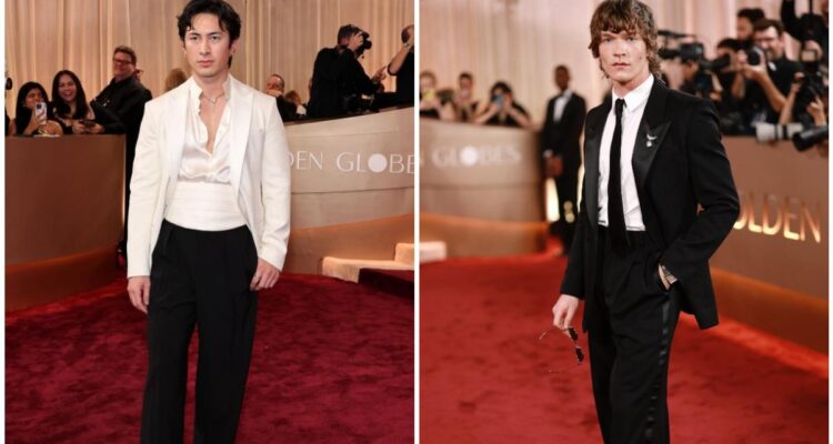 Connor Storrie y Hudson Williams debutan en los Globos de Oro 2026